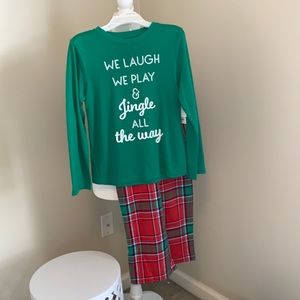 Boys Christmas pjs Sz 10